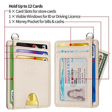 EcoVision RFID Blocking Slim Minimalist Wallet for Men Women