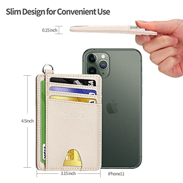 EcoVision RFID Blocking Slim Minimalist Wallet for Men Women