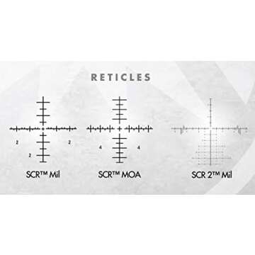 Burris, XTR III Riflescope, 5.5-30x56mm, 34mm Tube, SCR MOA Reticle, Matte Black (201211)