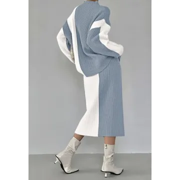 Chic Winter Two Piece Sweater Set for Women Date Night