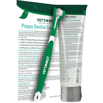 Vet’s Best Puppy Dental Kit for Healthy Smiles