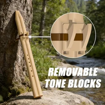 Vatonezich Native American Drone Flute for Meditation