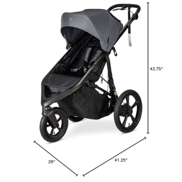 BOB Gear Wayfinder Stroller - Jogging & Safety Features