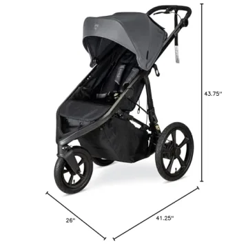 BOB Gear Wayfinder Stroller - Jogging & Safety Features