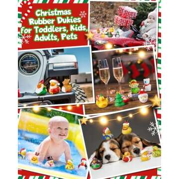 Rubber Duck Advent Calendar 2024 with Surprises for Kids