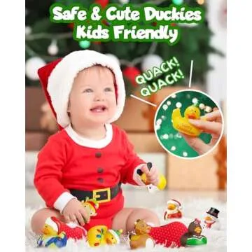 Rubber Duck Advent Calendar 2024 with Surprises for Kids