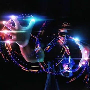 EmazingLights eLite ezLite 2.0 LED Gloves for Stellar Performances