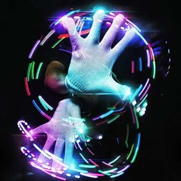 EmazingLights eLite ezLite 2.0 LED Gloves for Stellar Performances
