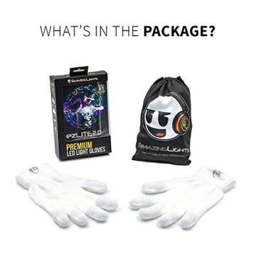 EmazingLights eLite ezLite 2.0 Light Up LED Gloves - #1 Leader in Gloving & Light Shows