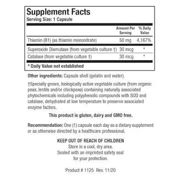 Biotics Research Thiamin 50™ – High Potency Vitamin B1, 50 mg, Energy Production, Metabolic Support, Cardiovascular Health, Brain Health. 90 Capsules