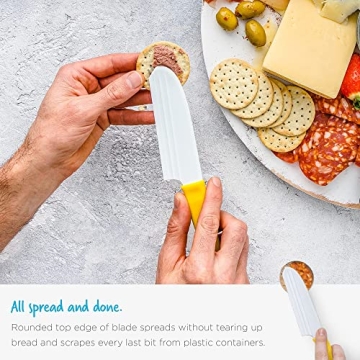 Dreamfarm Knibble Lite 3-In-1 Cheese Knife for Charcuterie