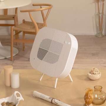 KOMMA Lov Air Purifier: Compact HEPA Filter Cleaner for Modern Living