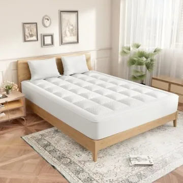 Cooling Quilted Mattress Pad for Queen Size Bedding