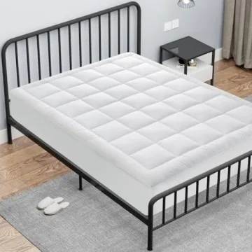 Cooling Quilted Mattress Pad for Queen Size Bedding