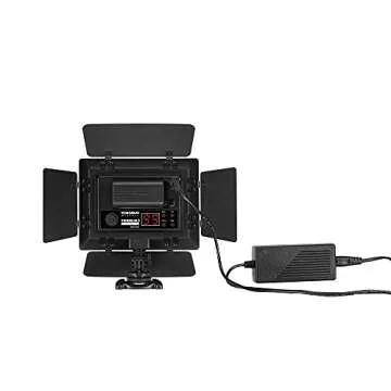 YONGNUO YN300 III YN-300 III LED Camera Video Light Panel with 12V2A AC Adapter Adjustable Color Temperature 5600K