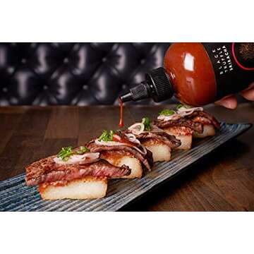 TRUFFLIN Sriracha: Gourmet Black Truffle Hot Sauce with Aged Peppers, Olive Oil & Garlic - No Sugar ...