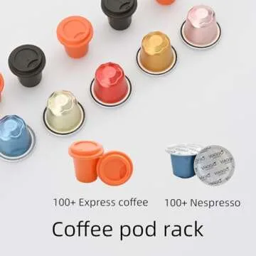 Extra-Large K Cup Holder for Counter - Coffee Pod Storage