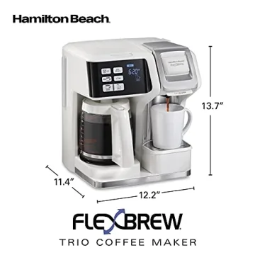 Hamilton Beach FlexBrew Duo Coffee Maker for Pods and Grounds