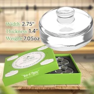 Fermentation Weights for Sauerkraut and Pickles