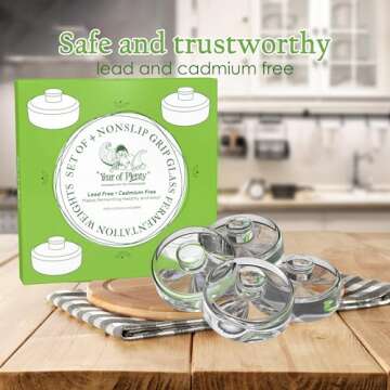 Fermentation Weights for Sauerkraut and Pickles