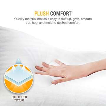 DreamNorth Premium Gel Pillows for Luxurious Sleep Comfort