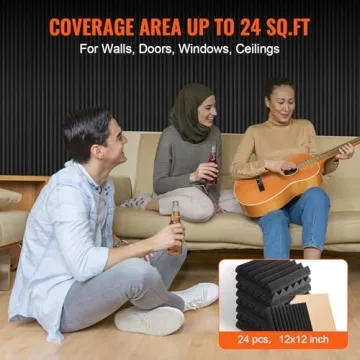 VEVOR Acoustic Foam Panels High Density Soundproofing