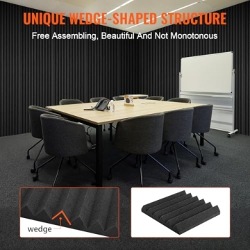 VEVOR Acoustic Foam Panels High Density Soundproofing
