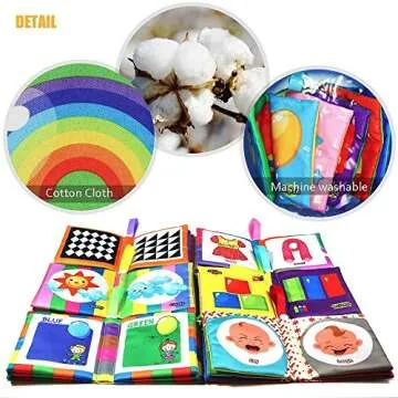 teytoy My First Soft Book Set for Infants and Toddlers