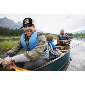 Funny Fishing Trucker Hat for Fathers and Men, Unique Gift