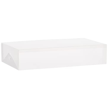 Whitmor Clear Boot Box - Sturdy Stackable Storage Solution