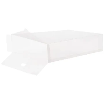Whitmor Clear Boot Box - Sturdy Stackable Storage Solution