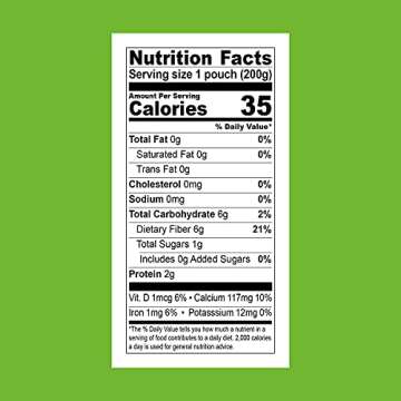 Fullgreen Cauliflower Rice - Low-Carb & Low-Cal Cauliflower Rice - 89% Less Carbs Than Rice - Vegan, Gluten/Grain Free & Non GMO - Heat & Eat in Minutes - Includes 6 Pouches