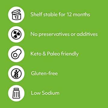 Fullgreen Cauliflower Rice - Low-Carb & Low-Cal Cauliflower Rice - 89% Less Carbs Than Rice - Vegan, Gluten/Grain Free & Non GMO - Heat & Eat in Minutes - Includes 6 Pouches