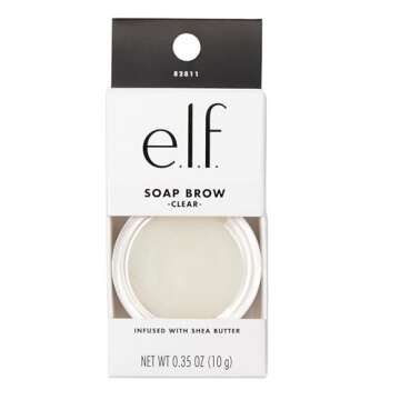 e.l.f. Soap Brow, Clear Brow Pomade For Shaping & Taming Brows To Stay Put, Long-Wear With Firm Hold, Universal Color, Vegan & Cruelty-Free