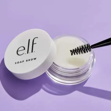 e.l.f. Soap Brow, Clear Brow Pomade For Shaping & Taming Brows To Stay Put, Long-Wear With Firm Hold, Universal Color, Vegan & Cruelty-Free