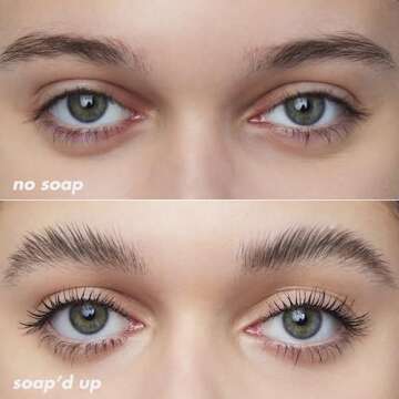 e.l.f. Soap Brow, Clear Brow Pomade For Shaping & Taming Brows To Stay Put, Long-Wear With Firm Hold, Universal Color, Vegan & Cruelty-Free