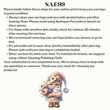 .925 Silver Tiny Pretzel Stud Earrings for Sensitive Ears