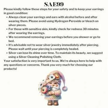 .925 Silver Tiny Pretzel Stud Earrings for Sensitive Ears