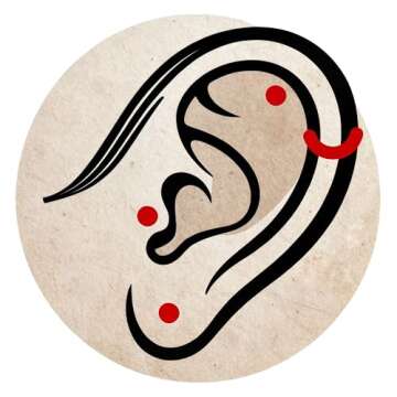 .925 Silver Tiny Pretzel Stud Earrings for Sensitive Ears