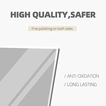 LAIYA 65”x 21” Full Length Wall Mirror with 3 Colors LED Light, Stand Up Body Mirror and Wall Full Body Mirror, Tall Full Size Mirror for Bedroom Cloakroom Gyms, Giant Floor Dressing Mirror