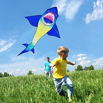 HONBO Shark Kites for Kids & Adults - Easy to Fly!