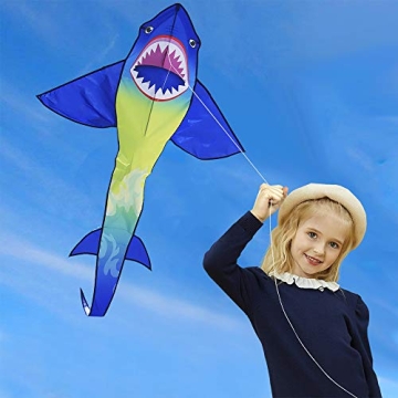 HONBO Shark Kites for Kids & Adults - Easy to Fly!