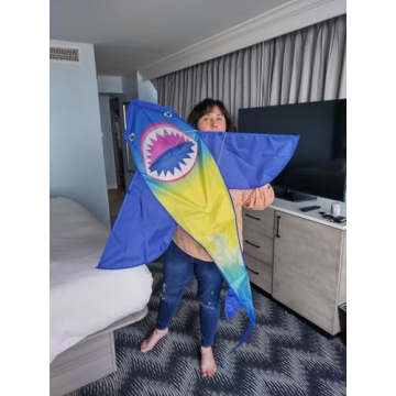 HONBO Shark Kites for Kids & Adults - Easy to Fly!