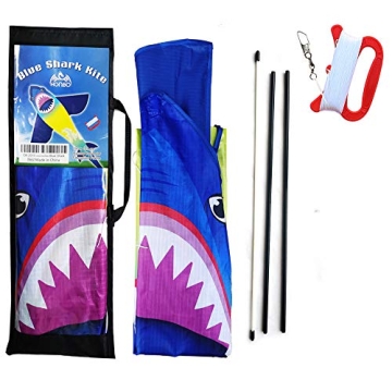 HONBO Shark Kites for Kids & Adults - Easy to Fly!