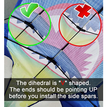 HONBO Shark Kites for Kids & Adults - Easy to Fly!