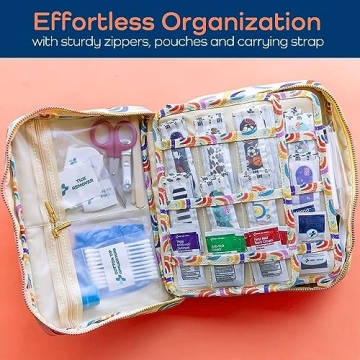 KeepGoing 270-Piece First Aid Kit for Kids – Home & Travel Safety
