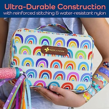 KeepGoing 270-Piece First Aid Kit for Kids – Home & Travel Safety