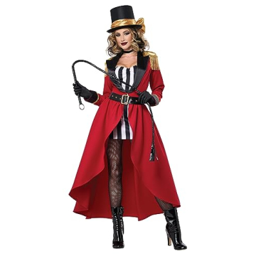 California Costumes Ravishing Ringmaster Costume for Women - X-Large Red