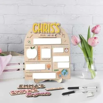 Viwoody First and Last Day of School Board for Kids