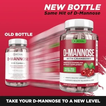 Natural D-Mannose Capsules - Ultimate Bladder Support